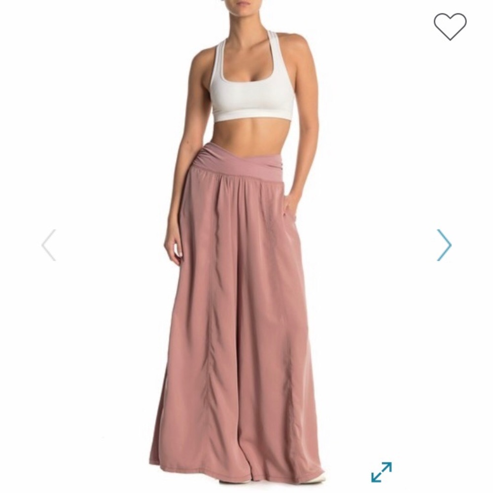 Free People wide leg culotte pants